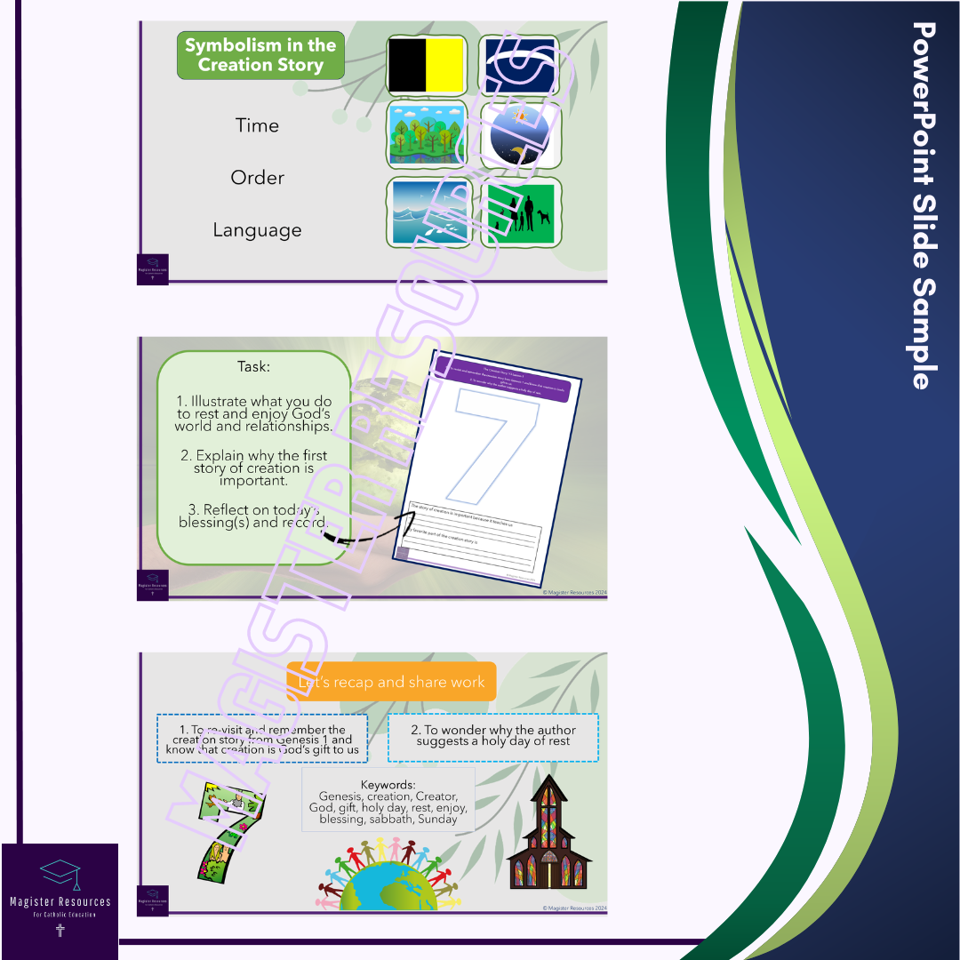 First Creation Service The Creation Story – Magister Resources Ltd