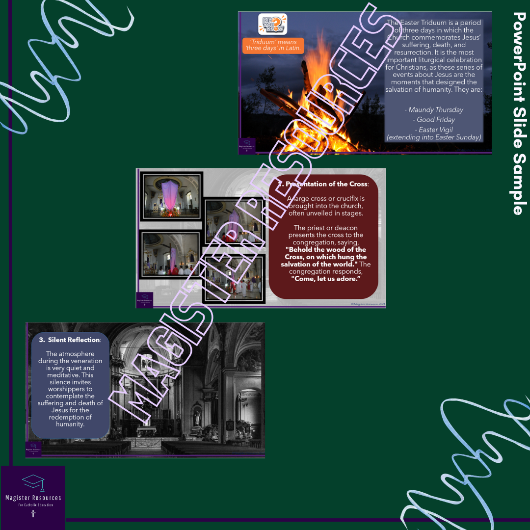 Triduum Gui Example The Triduum – Magister Resources Ltd