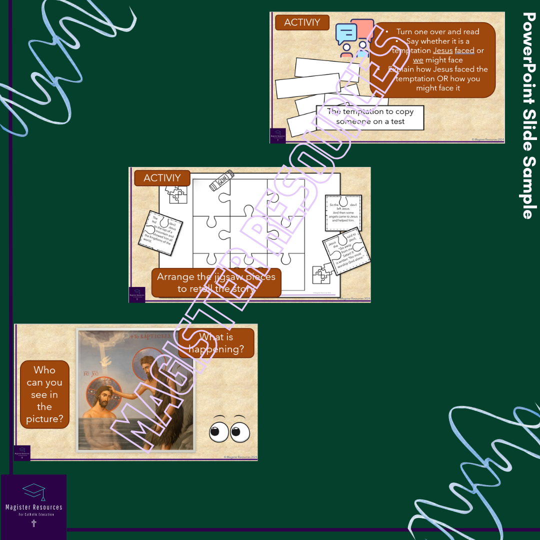 Jesus in the Desert Yr5