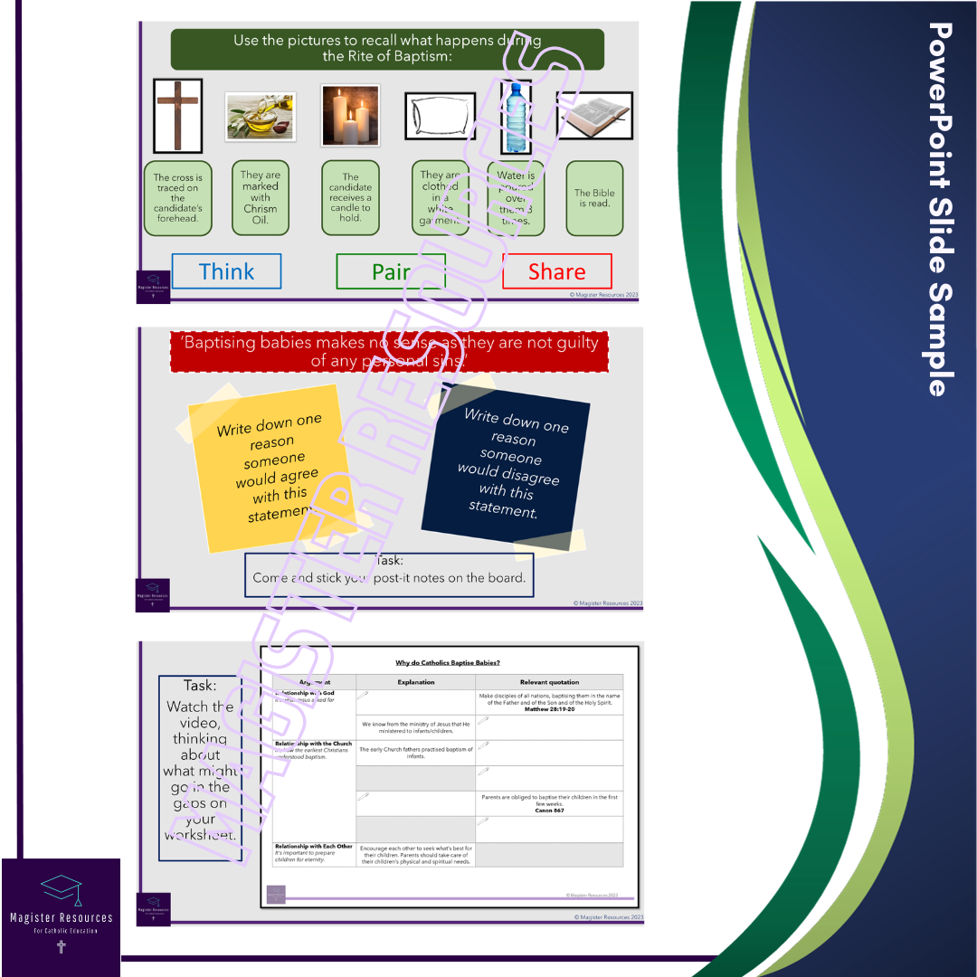 The Purpose of Baptism