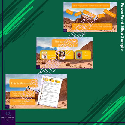 Jesus in the Desert Yr2