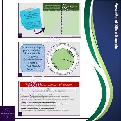 The Greatest Commandment Yr 8