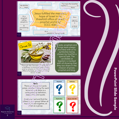 Priest, Prophet, King