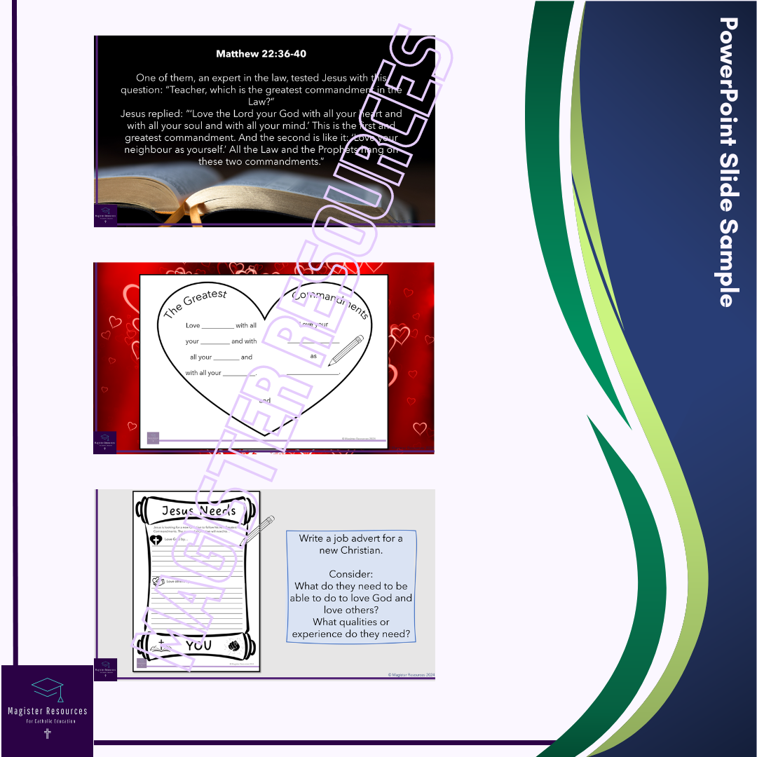 The Greatest Commandment Yr5