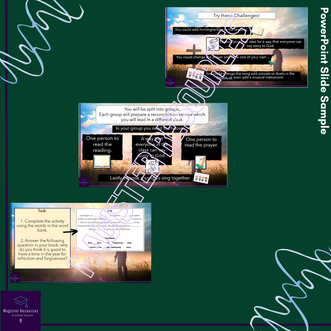 Lent & Reconciliation