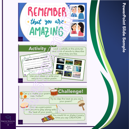 Creation in Art, Music & Poetry