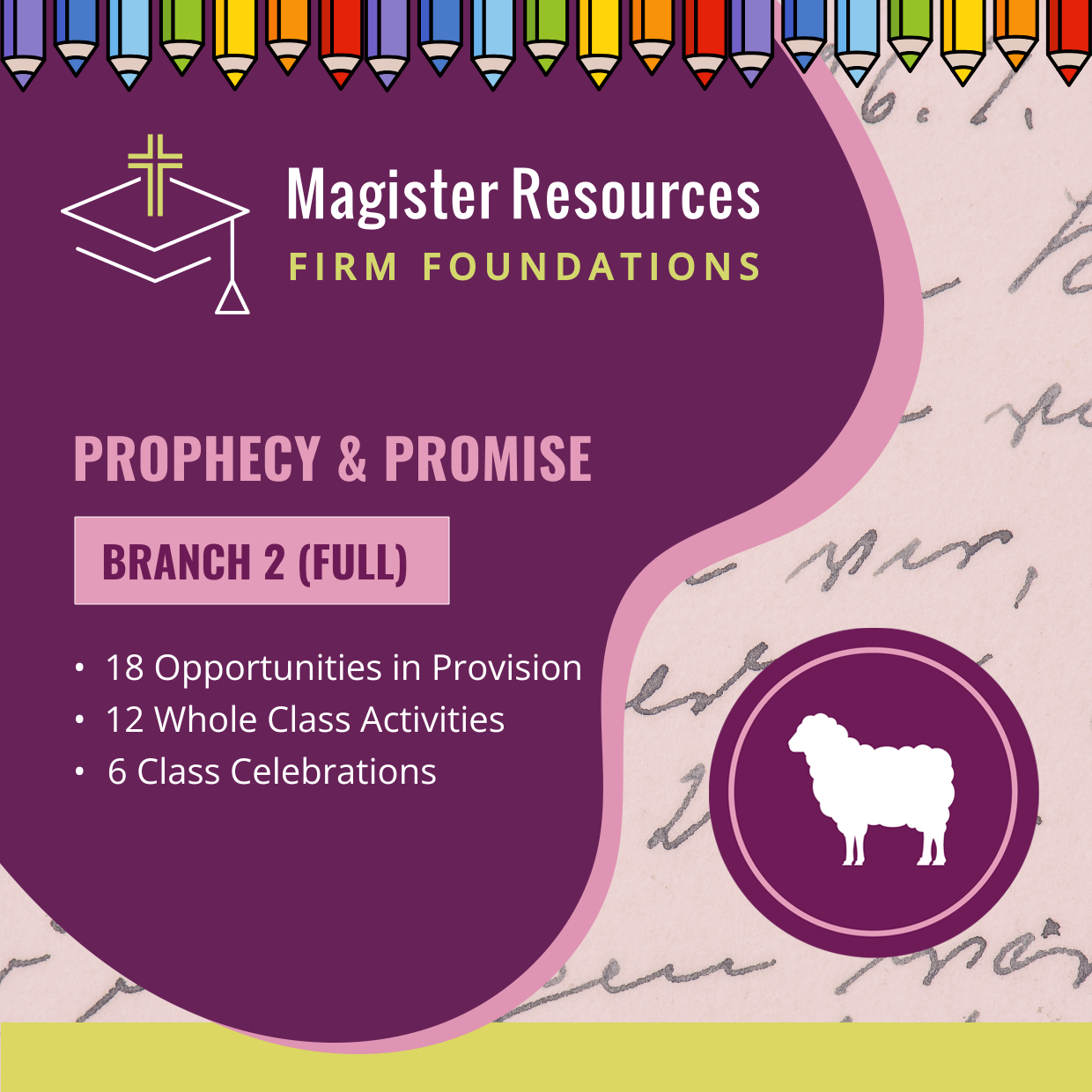 Prophecy & Promise: EYFS