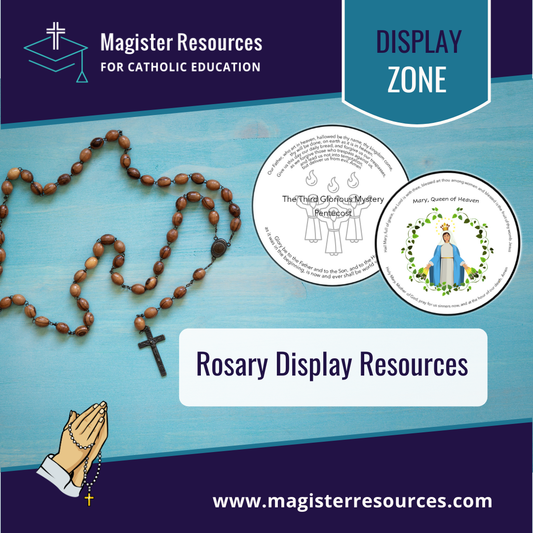 Interactive Rosary Display