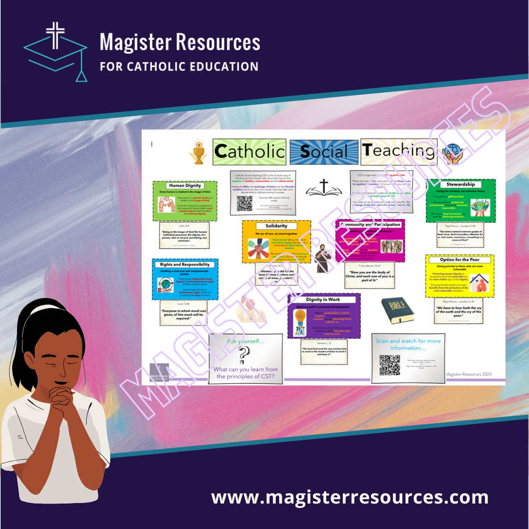 Catholic Social Teaching Display